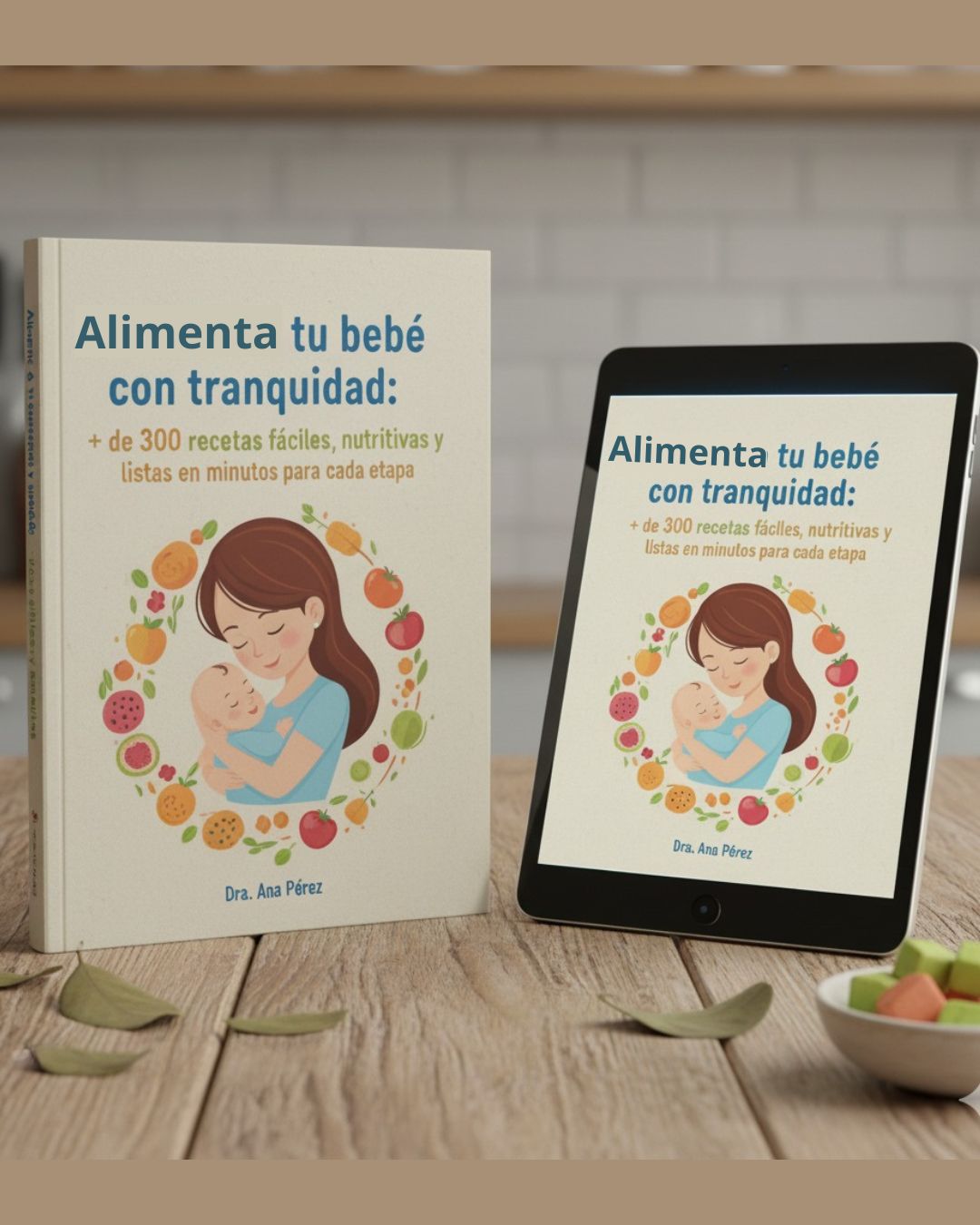 Alimenta a tu bebé con tranquilidad y seguridad: recetas fáciles, nutritivas y listas en minutos para cada etapa.